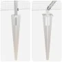 Juego de Postes de Cerca Set de 2 Acero galvanizado 25 x 1 m von , Zaunpaneele - Ref: Foro24-3351963, Preis: 214,38 €, Rabatt: %