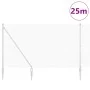 Valla de Alambre Soldado con 13 Postes con Punta 1.5x25 m Acero Galvanizado von , Zaunpaneele - Ref: Foro24-3351973, Preis: 3...