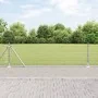 Cerca de Alambre Soldado con 13 Postes con Flange 0.6x50 m de Acero Galvanizado by , fence panels - Ref: Foro24-3352345, Pric...