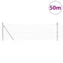 Cerca de Alambre Soldado con 13 Postes con Flange 0.6x50 m de Acero Galvanizado by , fence panels - Ref: Foro24-3352345, Pric...