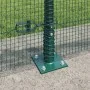 Cerca de Alambre Soldado con 13 Postes Flangados Verde 0.5x25 m de Acero von , Zaunpaneele - Ref: Foro24-3352423, Preis: 131,...