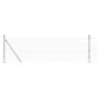 Cerca de Alambre Soldado con 13 Postes con Flange 0.6x50 m de Acero Galvanizado by , fence panels - Ref: Foro24-3352345, Pric...