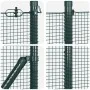 Cerca de Alambre Soldado con 13 Postes Flangados Verde 0.5x25 m de Acero von , Zaunpaneele - Ref: Foro24-3352423, Preis: 131,...