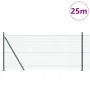 Cerca de alambre soldado con 13 postes con brida Verde 1x25 m Acero von , Zaunpaneele - Ref: Foro24-3352436, Preis: 164,68 €,...