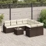 Conjunto de Sofá de Jardín Conjunto de 9 Marrón Ratán von , Outdoor-Sofas - Ref: Foro24-3355327, Preis: 624,43 €, Rabatt: %