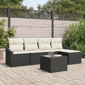 Conjunto de Sofás de Jardín Conjunto de 6 Negro Ratán von , Outdoor-Sofas - Ref: Foro24-3355356, Preis: 378,21 €, Rabatt: %