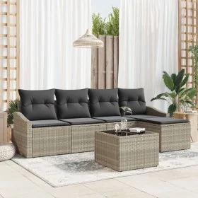 Juego de Sofá de Jardín Set de 6 Beige Ratan Sofá de Exterior by , Outdoor sofas - Ref: Foro24-3355361, Price: 400,52 €, Disc...