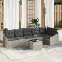 Juego de Sofá de Jardín Conjunto de 7 Beige Ratán PE by , Outdoor sofas - Ref: Foro24-3355421, Price: 491,34 €, Discount: %