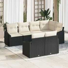 Conjunto de comedor de jardín de 7 piezas con