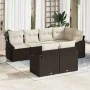 Conjunto de sofá de jardín Juego de 7 de , Sofás de exterior - Ref: Foro24-3355427, Precio: 564,38 €, Descuento: %