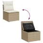 Set de sofá de jardín Juego de 7 Beige Ratán Sofá de jardín von , Outdoor-Sofas - Ref: Foro24-3355540, Preis: 507,21 €, Rabat...