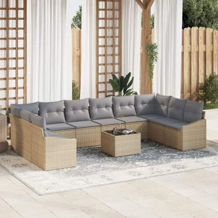 Conjunto de Sofás de Jardín Conjunto de 11 Gris Marco de metal by , Outdoor sofas - Ref: Foro24-3355579, Price: 689,14 €, Dis...