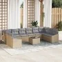 Conjunto de Sofás de Jardín Conjunto de 11 Gris Marco de metal by , Outdoor sofas - Ref: Foro24-3355579, Price: 689,14 €, Dis...