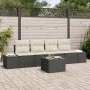 Set de Sofá de Jardín de 5 Piezas con Cojines Ratán Sintético Negro by , Outdoor sofas - Ref: Foro24-3355596, Price: 352,56 €...