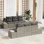 Juego de Sofá de Jardín Conjunto de 7 Gris Claro, Gris Oscuro by , Outdoor sofas - Ref: Foro24-3355621, Price: 582,36 €, Disc...