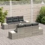 Juego de Sofá de Jardín Conjunto de 7 Gris Claro, Gris Oscuro by , Outdoor sofas - Ref: Foro24-3355621, Price: 582,36 €, Disc...