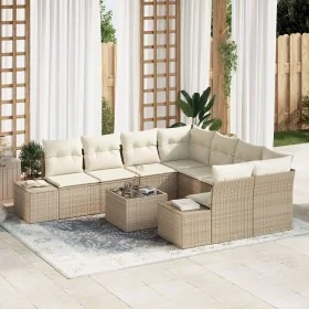 Comprar Set de Sofá de Jardín de 9 Piezas con