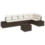 Juego de Sofás de Jardín de 6 Piezas con Cojines Gris Poliratán von , Outdoor-Sofas - Ref: Foro24-3355757, Preis: 510,35 €, R...