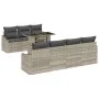 Conjunto de Sofá de Jardín Set de 8 Ratán Natural Ratán Sintético by , Outdoor sofas - Ref: Foro24-3357685, Price: 671,42 €, ...