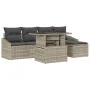 Juego de Sofá de Jardín Set de 6 Beige Ratán Sintético by , Outdoor sofas - Ref: Foro24-3357725, Price: 459,84 €, Discount: %