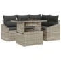 Set de Sofá de Jardín Conjunto de 5 Beige Ratán, Poliéster by , Outdoor sofas - Ref: Foro24-3357735, Price: 442,80 €, Discoun...