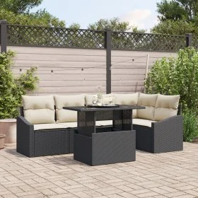 Juego de sofá de jardín Set de 6 Negro Ratán Sofá de exterior von , Outdoor-Sofas - Ref: Foro24-3357740, Preis: 445,53 €, Rab...