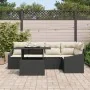 Juego de sofá de jardín Set de 6 Negro Ratán Sofá de exterior von , Outdoor-Sofas - Ref: Foro24-3357740, Preis: 446,43 €, Rab...