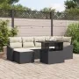 Juego de Sofá de Jardín Conjunto de 7 Negro Ratán von , Outdoor-Sofas - Ref: Foro24-3357770, Preis: 493,09 €, Rabatt: %