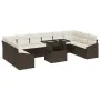Juego de Sofá de Jardín Conjunto de 11 Beige Ratán by , Outdoor sofas - Ref: Foro24-3357811, Price: 794,53 €, Discount: %