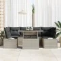 Juego de Sofá de Jardín Conjunto de 7 Gris Ratan PE by , Outdoor sofas - Ref: Foro24-3357855, Price: 612,01 €, Discount: %