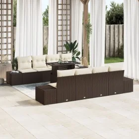 Conjunto de Sofá de Jardín 7 Piezas Marrón Ratán Sintético von , Outdoor-Sofas - Ref: Foro24-3357881, Preis: 557,08 €, Rabatt: %