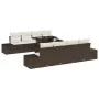 Conjunto de Sofá de Jardín 7 Piezas Marrón Ratán Sintético de , Sofás de exterior - Ref: Foro24-3357881, Precio: 557,08 €, De...