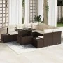 Juego de Sofá de Jardín de 9 Piezas Marrón Ratán by , Outdoor sofas - Ref: Foro24-3357891, Price: 694,31 €, Discount: %