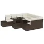 Juego de Sofá de Jardín de 9 Piezas Marrón Ratán by , Outdoor sofas - Ref: Foro24-3357891, Price: 694,31 €, Discount: %
