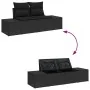 Juego de Sofá de Jardín Conjunto de 9 Negro by , Outdoor sofas - Ref: Foro24-3357896, Price: 669,76 €, Discount: %