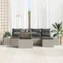Juego de Sofá de Jardín Conjunto de 6 Gris Claro, Gris Oscuro by , Outdoor sofas - Ref: Foro24-3357905, Price: 483,59 €, Disc...