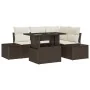 Conjunto de Sofás de Jardín Set de 5 Marrón Rattan von , Outdoor-Sofas - Ref: Foro24-3357911, Preis: 445,20 €, Rabatt: -5%%