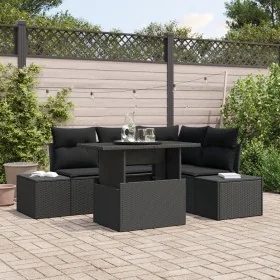 Set de Sofás de Jardín 5 Piezas Gris Oscuro von , Outdoor-Sofas - Ref: Foro24-3357916, Preis: 433,10 €, Rabatt: -5%%