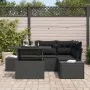 Set de Sofás de Jardín 5 Piezas Gris Oscuro von , Outdoor-Sofas - Ref: Foro24-3357916, Preis: 433,10 €, Rabatt: -5%%