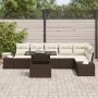Conjunto de sofá de jardín Set de 7 Marrón Ratán by , Outdoor sofas - Ref: Foro24-3357931, Price: 556,79 €, Discount: -5%%