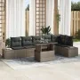 Set de Sofás de Jardín de 7 Piezas con Cojines Gris Ratán von , Outdoor-Sofas - Ref: Foro24-3357932, Preis: 522,90 €, Rabatt:...