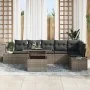 Set de Sofás de Jardín de 7 Piezas con Cojines Gris Ratán von , Outdoor-Sofas - Ref: Foro24-3357932, Preis: 522,90 €, Rabatt:...