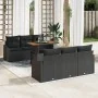 Juego de Sofá de Jardín Set de 7 Negro Ratan by , Outdoor sofas - Ref: Foro24-3358522, Price: 551,97 €, Discount: -5%%