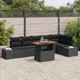 Comprar Conjunto de Sofá de Jardín de 7 Piezas
