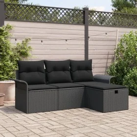 Comprar Conjunto de Sofá de Jardín de 4 Piezas