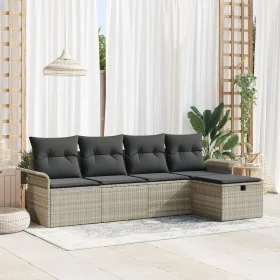 Comprar Juego de Sofá de Jardín de 5 Piezas con