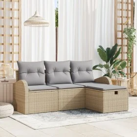Comprar Conjunto de Sofá de Jardín de 4 Piezas