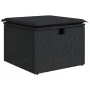 Juego de Sofás de Jardín de 4 Piezas con Cojines Negro Poliratán by , Outdoor sofas - Ref: Foro24-3359052, Price: 264,03 €, D...