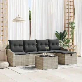 Comprar Conjunto de Sofá de Jardín de 6 Piezas