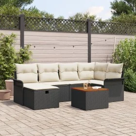 Conjunto de Sofá de Jardín de 7 Piezas con